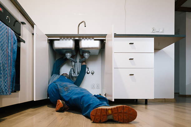 Professional Pipe Repair technician working in Dryden, MI